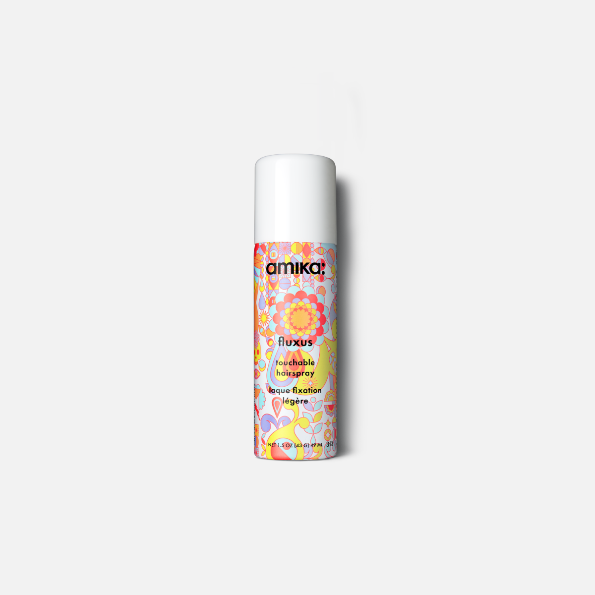 amika fluxus touchable, flexible hold hairspray