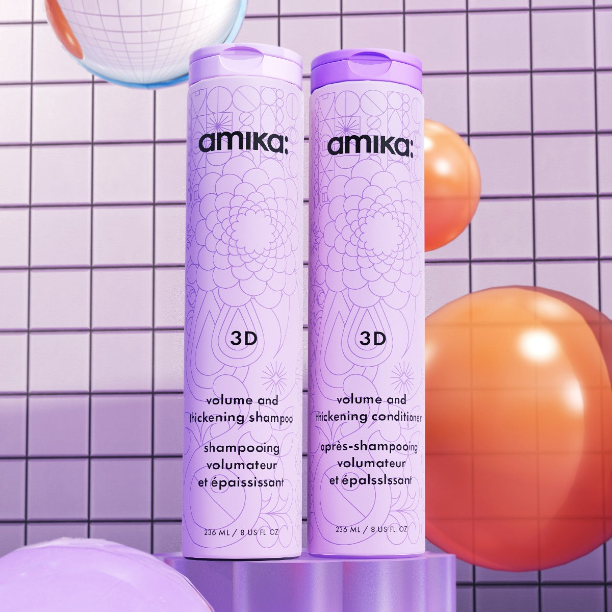 Amika 3D Volumizing and Thickening Conditioner