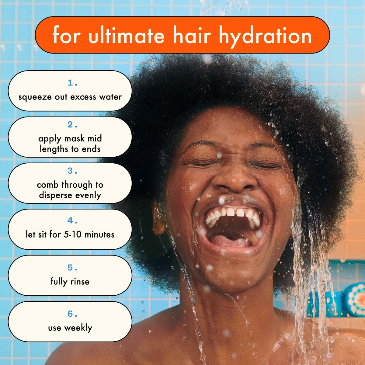 amika hydro rush intense moisture hair mask