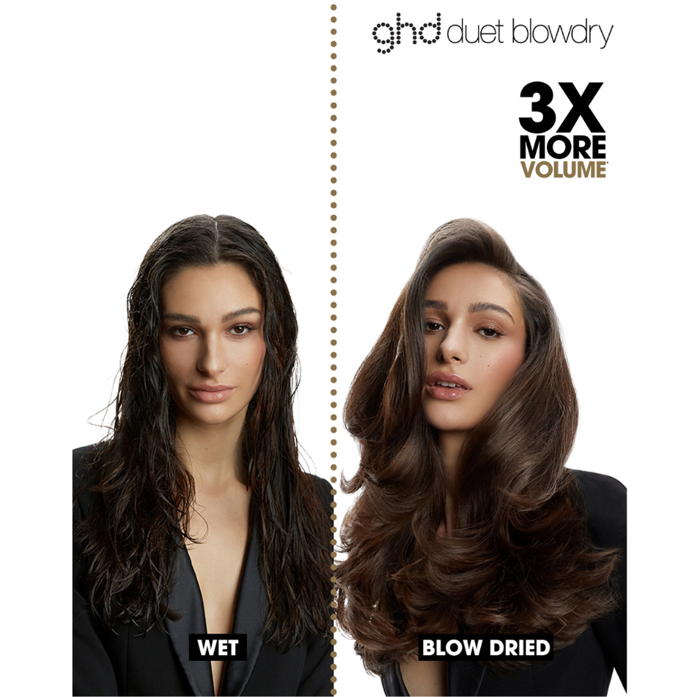 GHD 2-in-1 föhnborstel duet blowdry zwart