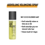 KMS ADDVOLUME VOLUMIZING SPRAY 200ML