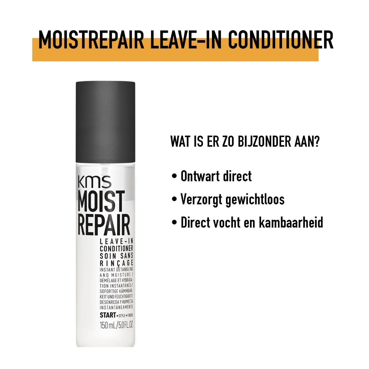 KMS MOISTREPAIR LEAVE-IN CONDITIONER 150ML