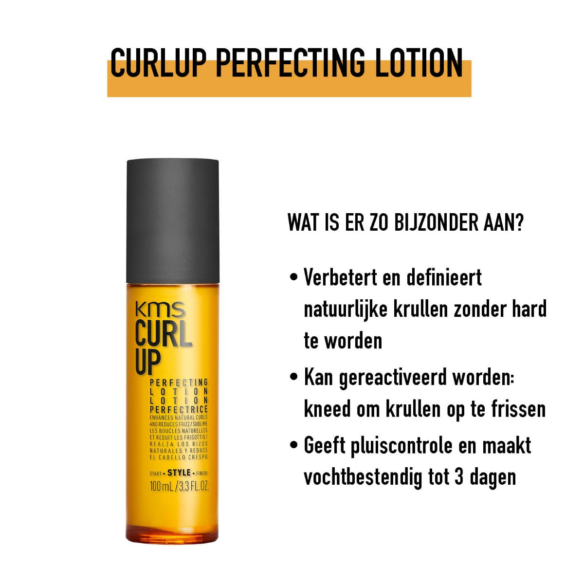 KMS CURLUP PERFECTING LOTION 100ML