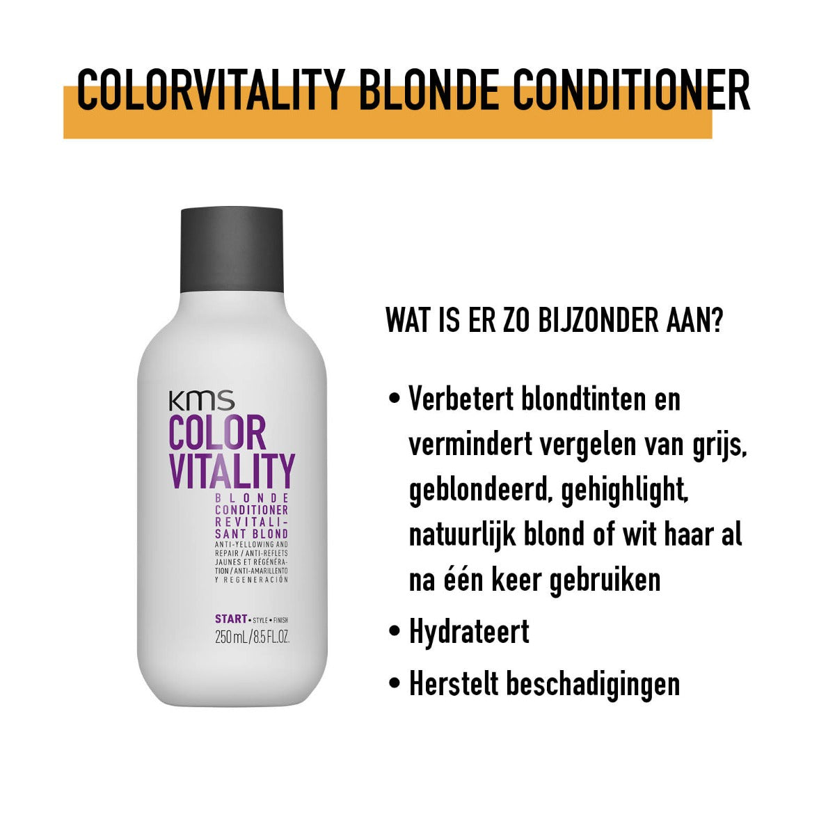 KMS COLORVITALITY BLONDE CONDITIONER