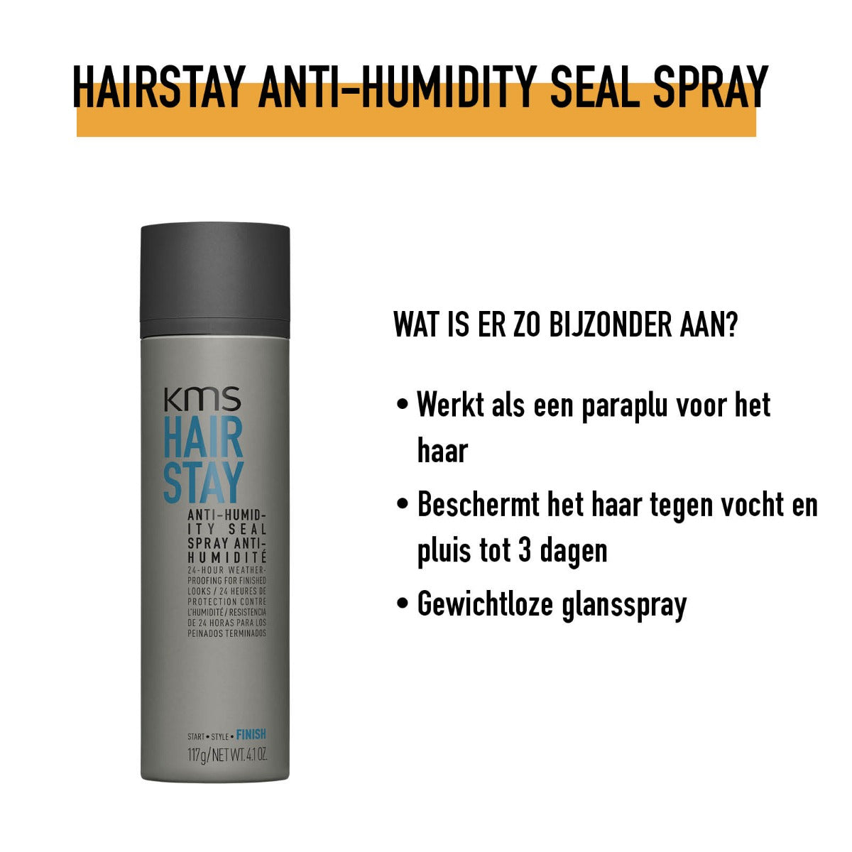 KMS HAIRSTAY ANTI HUMIDITY SEAL VOC 55% 150ML