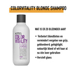 KMS COLORVITALITY BLONDE SHAMPOO