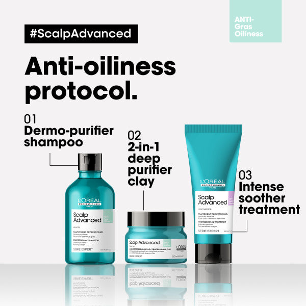 L'Oréal Professional Scalp Advanced Anti-Oiliness Dermo-Purifier Shampoo 