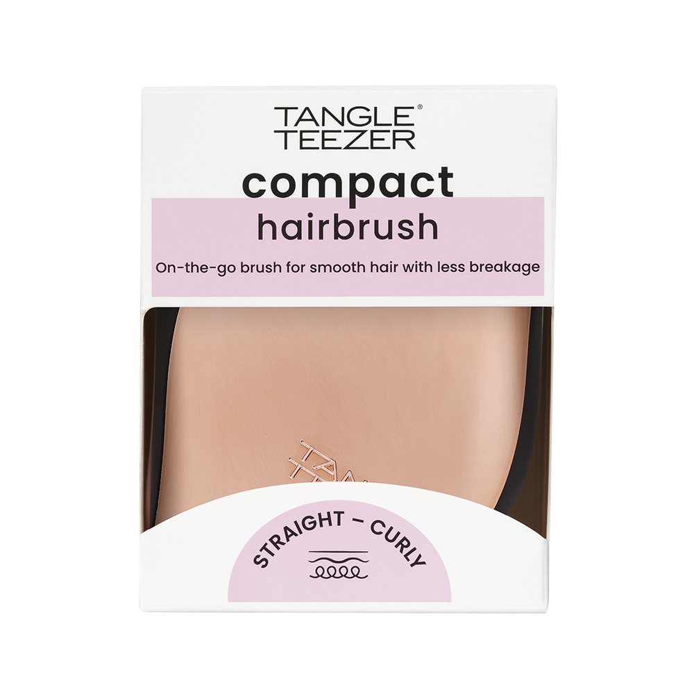 Tangle Teezer Compact Styler Rose Gold Black Haarborstel