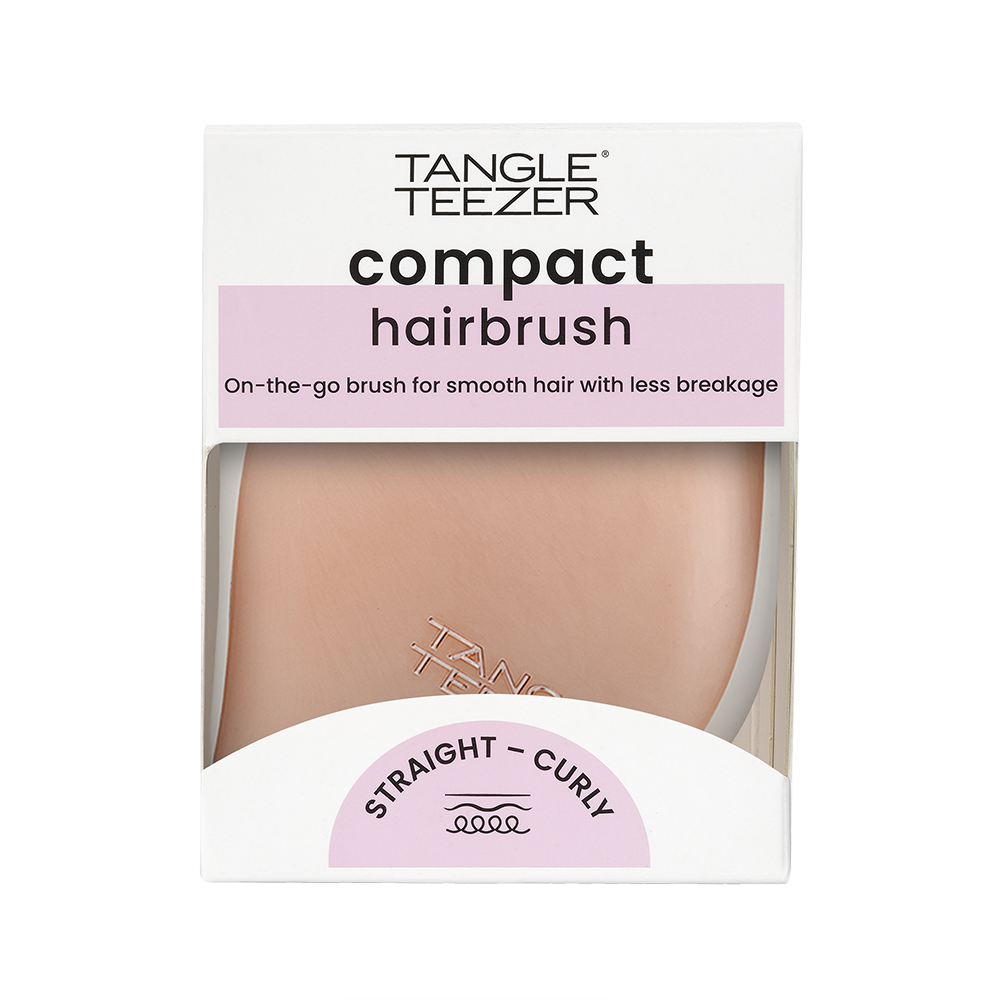 Tangle Teezer Compact Styler Rose Gold Cream Haarborstel