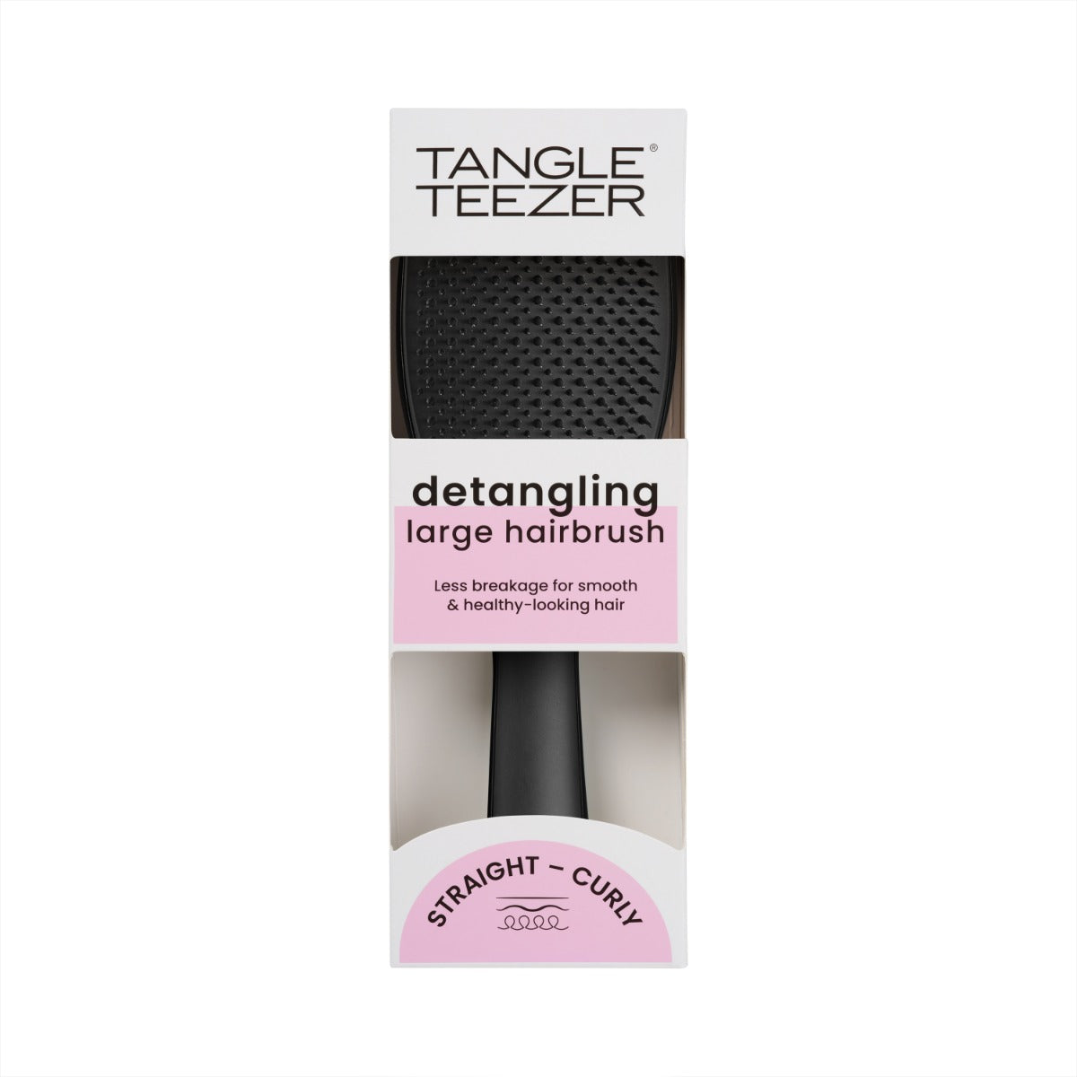 Tangle Teezer Wet Detangler Large Black Gloss