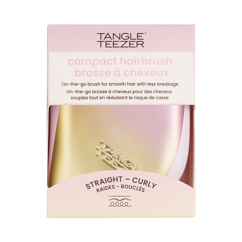 Tangle Teezer Compact Styler Lilac Yellow Chrome