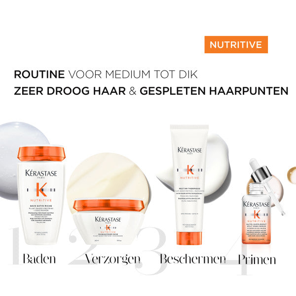 Kérastase Nutritive Bain Satin Riche Shampoo voor zeer droog haar - 250 ml