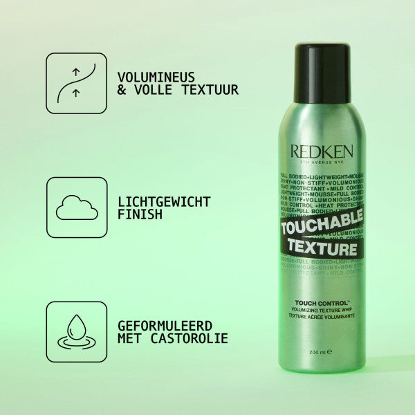 Redken Touchable Texture Mousse 200ml