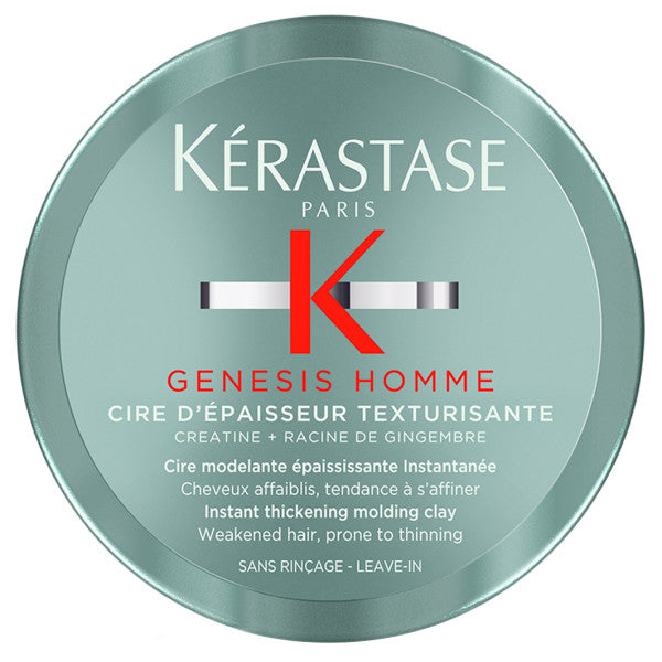 Kérastase Genesis Homme Cire D'épaisseur Texturisante 75ml