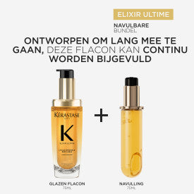 Kérastase Elixir Ultime L'Huile Originale Navulbare Haarolie - 75ml