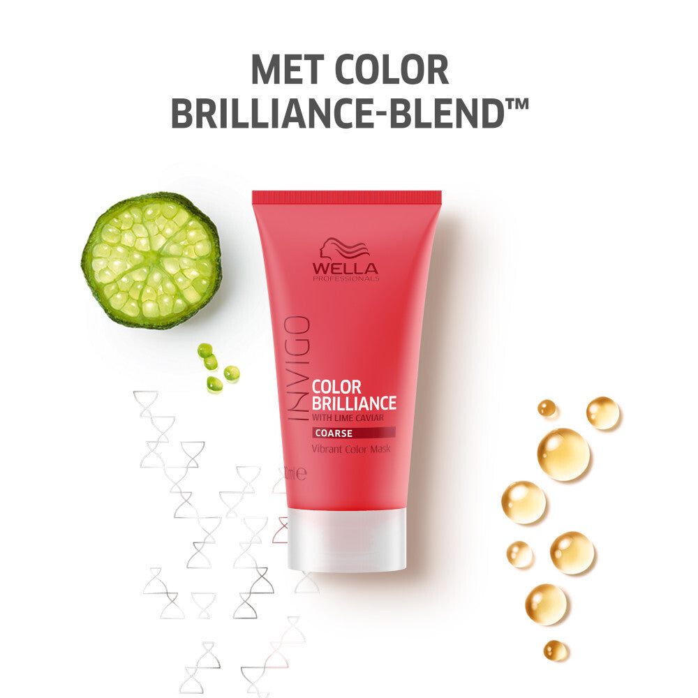 Wella Professionals Invigo Color Brilliance Mask Gekleurd & Dik Haar