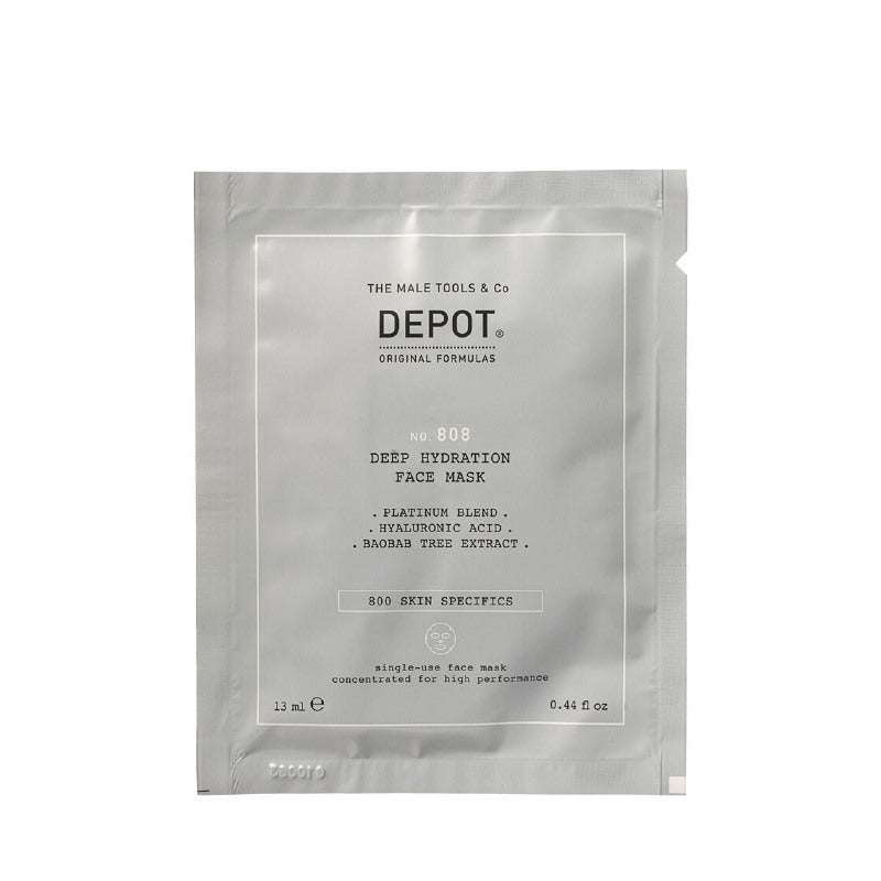 DEPOT 808 DEEP HYDRATION FACE MASK 12pz