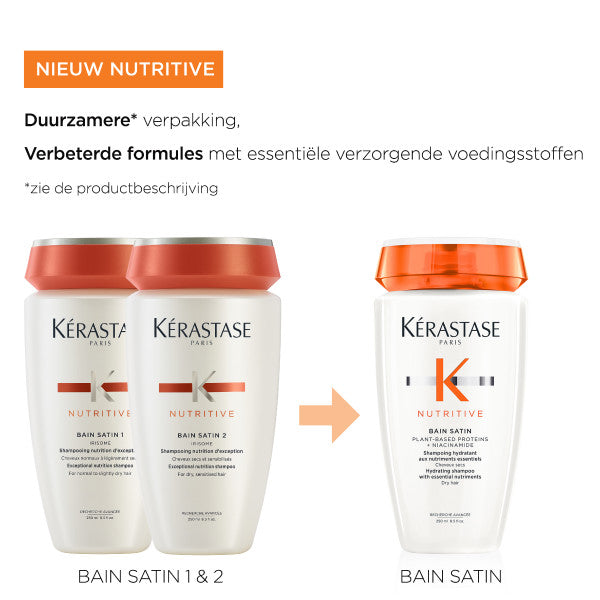 Kérastase Nutritive Bain Satin Shampoo voor droog haar 250ml