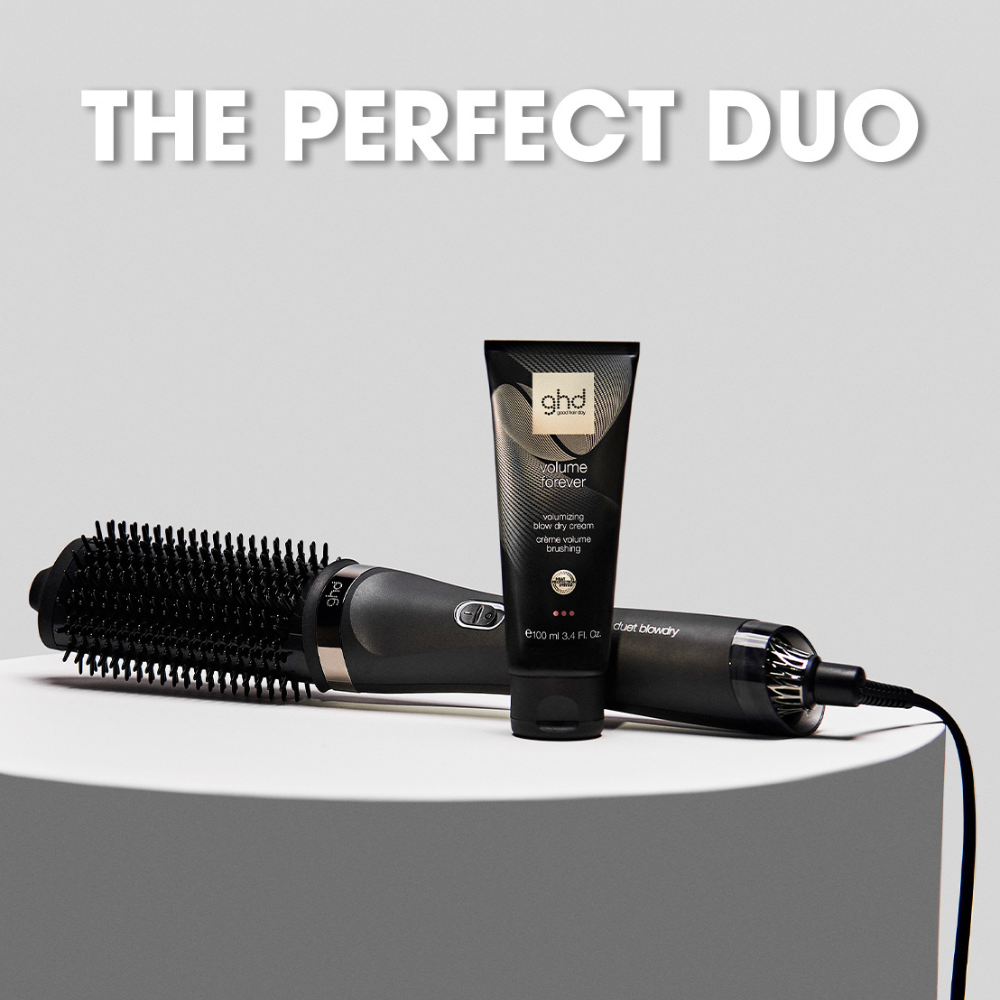 GHD 2-in-1 föhnborstel duet blowdry zwart