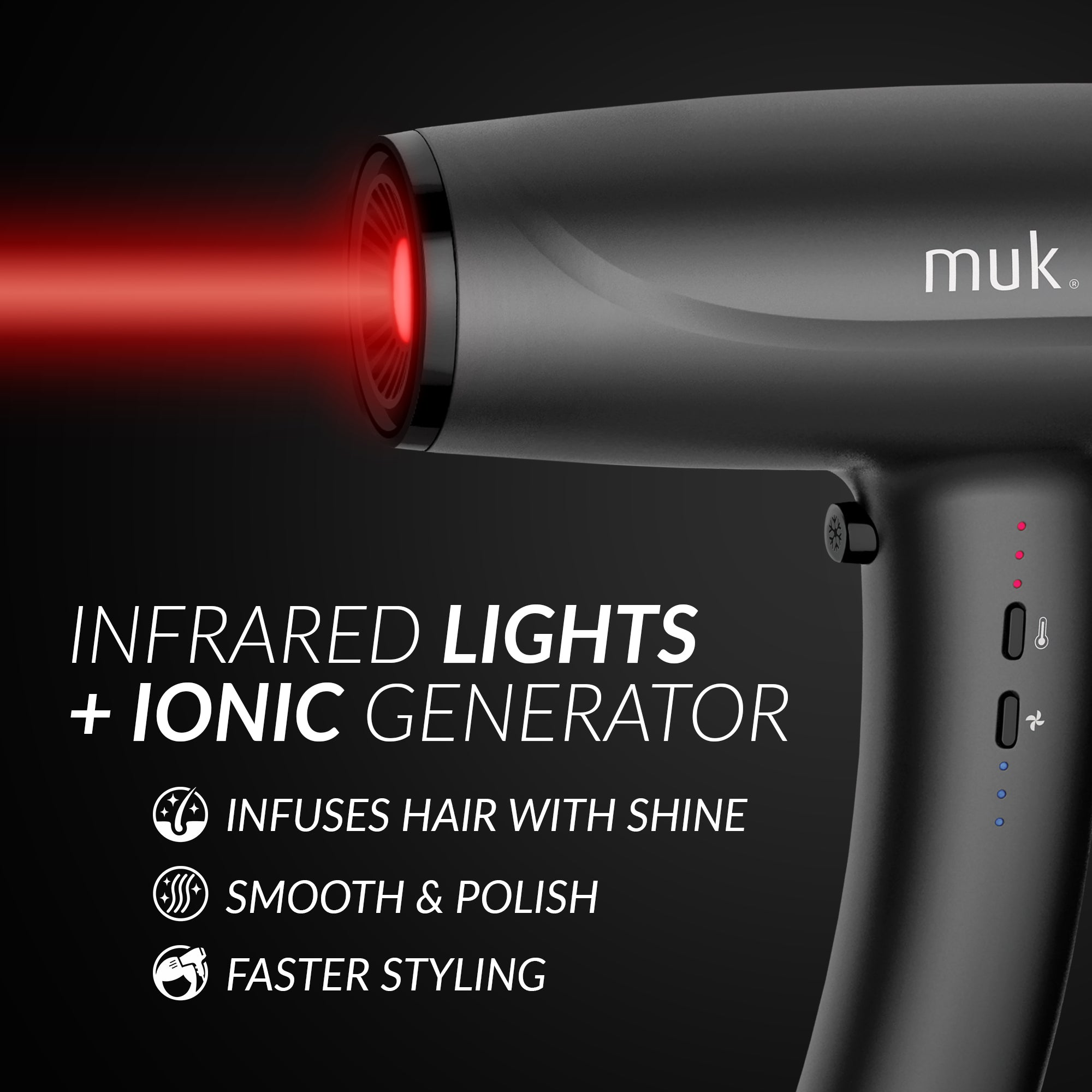 MUK Ultra Sonic Föhn Professional Series 