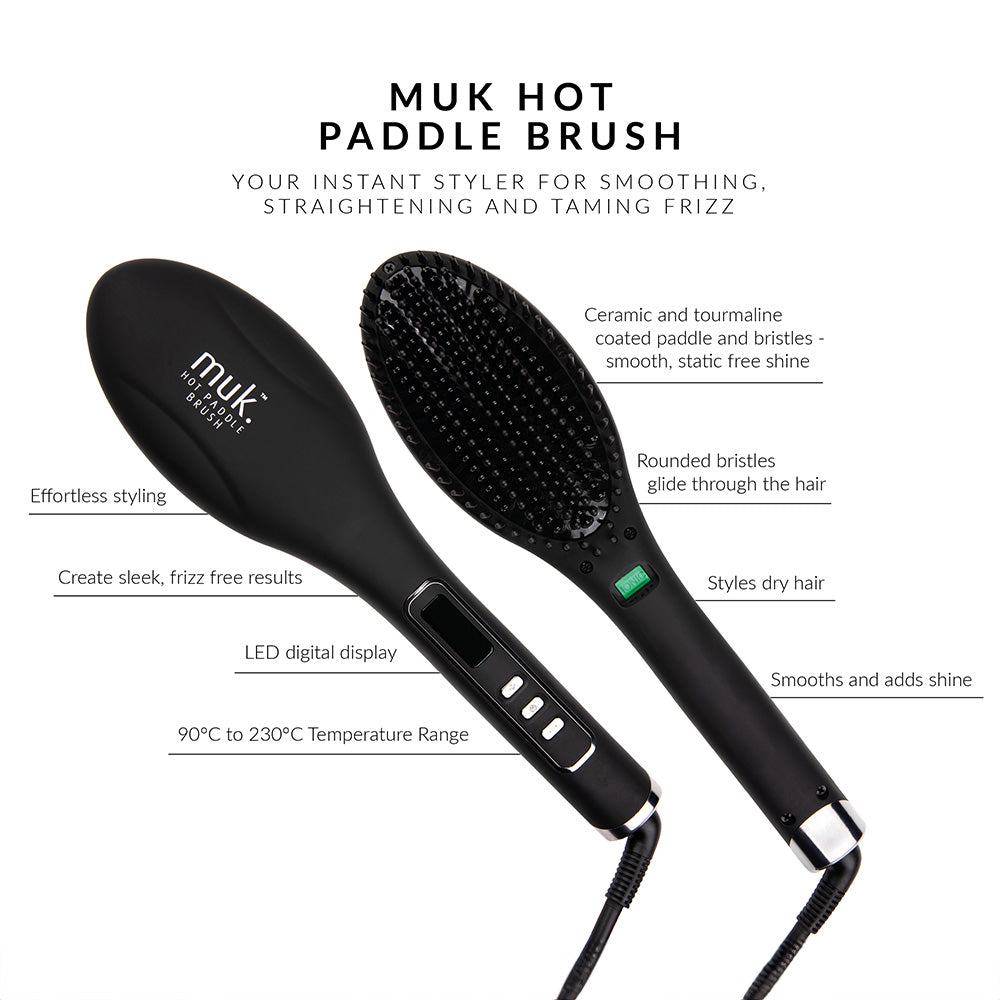 MUK Hot Paddle Brush