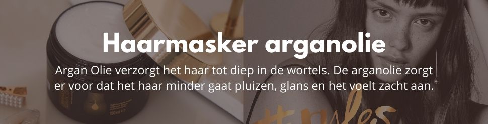 Haarmasker met arganolie