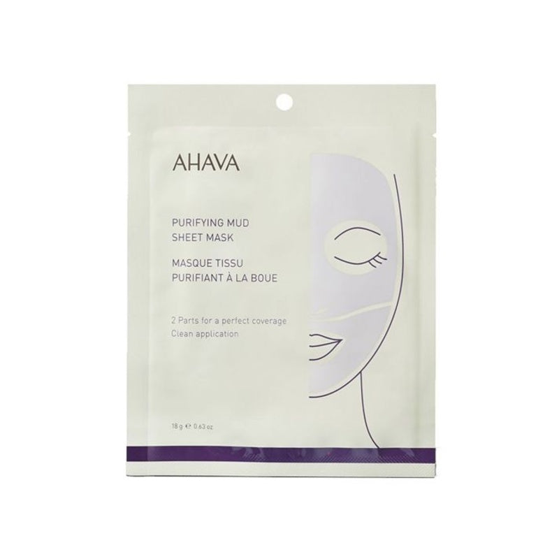 AHAVA Purifying Mud Sheet Gezichtsmasker 