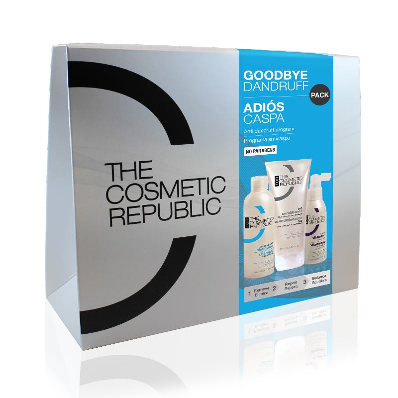 the cosmetic republic goodbye dandruff antiroos pack