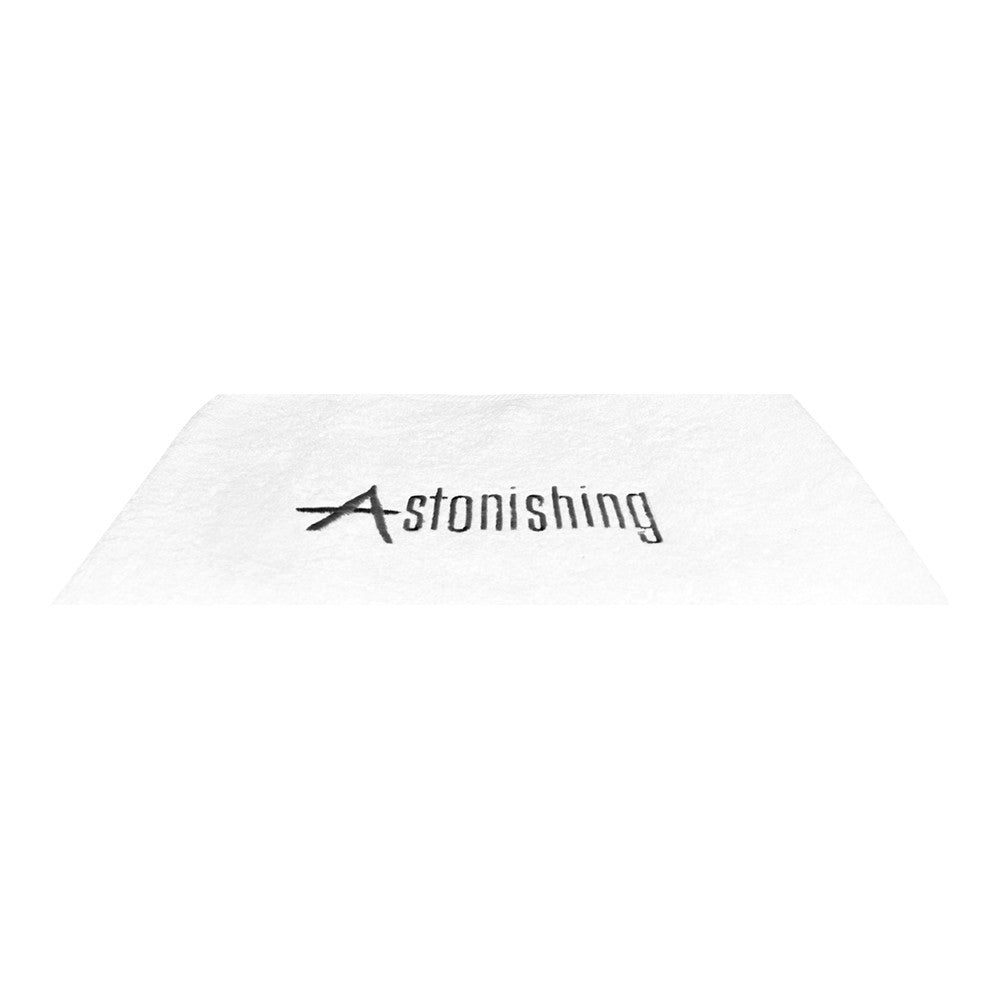 Astonishing White Towel with Logo