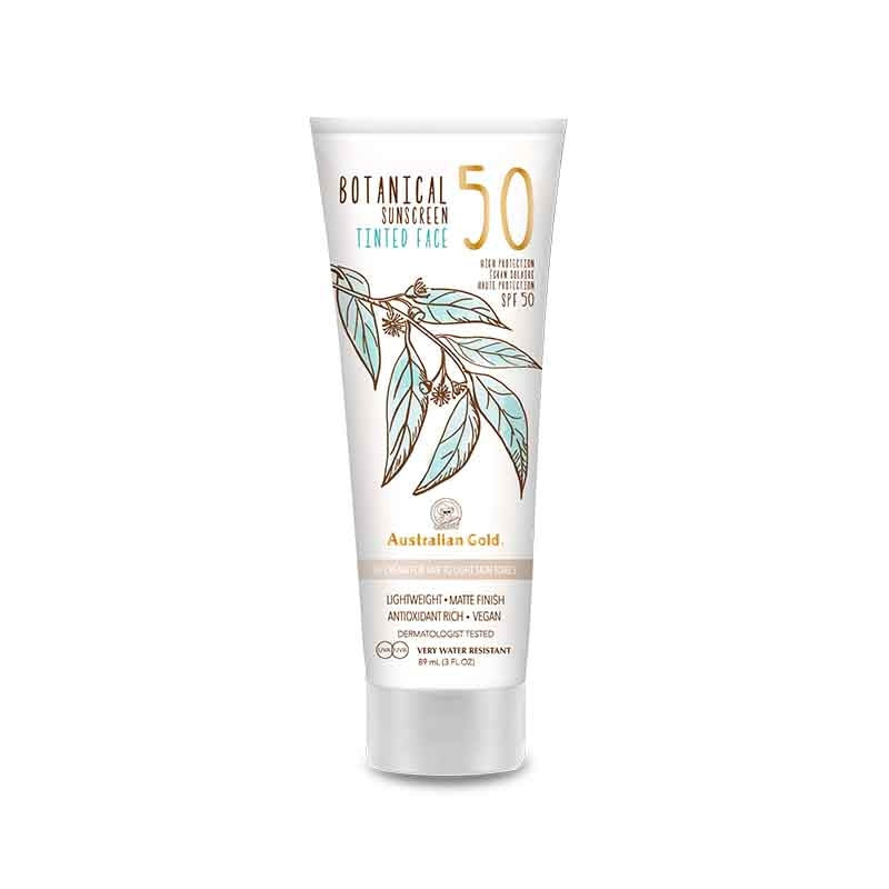 Australian Gold Botanical SPF 50 Tinted Face Lotion 88ml