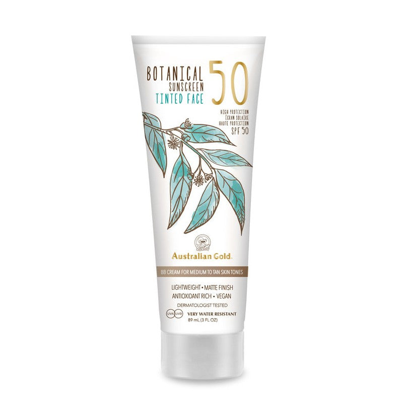 Australian Gold SPF 50 Botanical Tinted Face - Medium-Tan