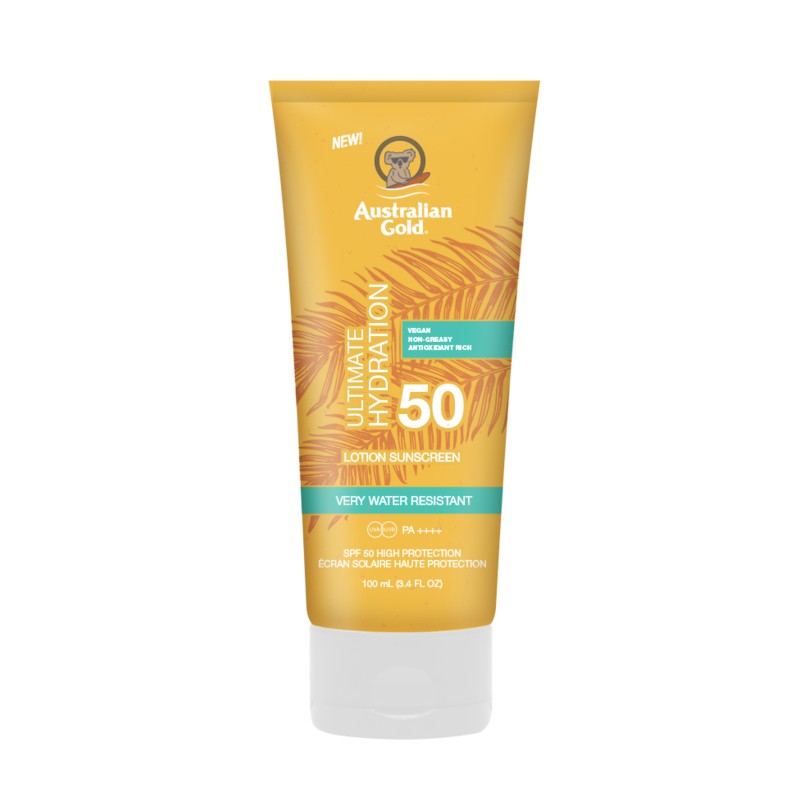 Australian Gold SPF 50 Lotion 100 ml reisverpakking