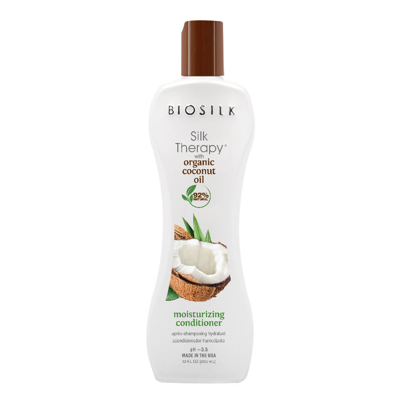 BioSilk Silk Therapy with Coconut Oil Moisturizing Conditioner