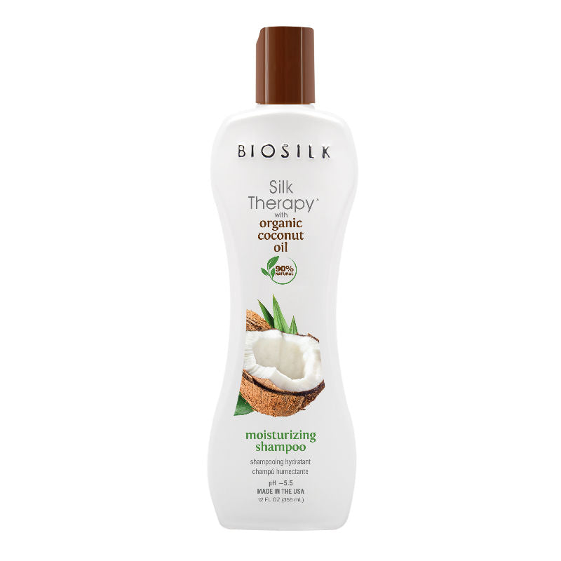 BioSilk Silk Therapy Coconut Oil Moisturizing Shampoo