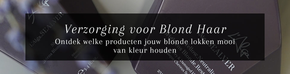 Verzorging voor blond haar