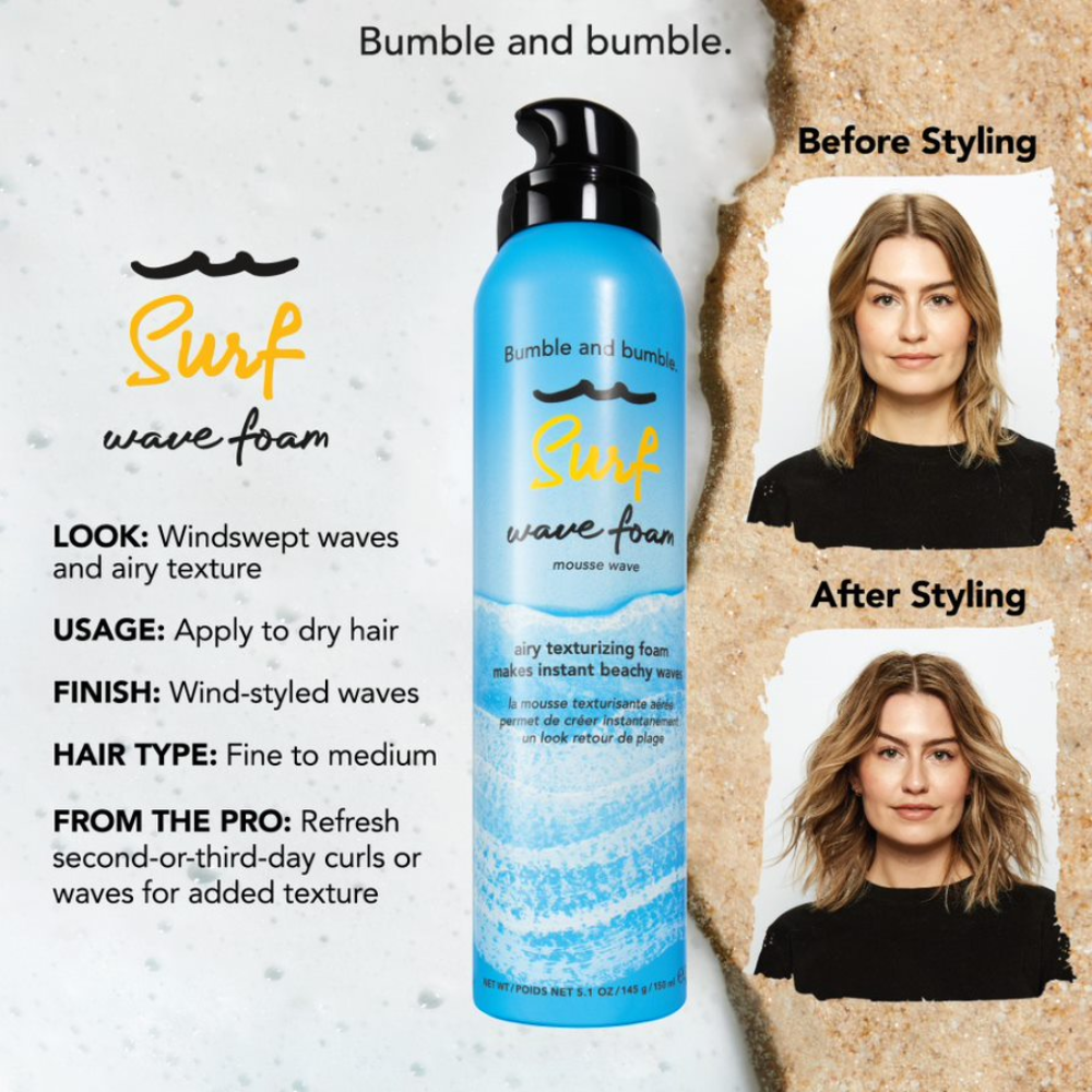 Bumble and bumble Surf Wave Foam uitleg