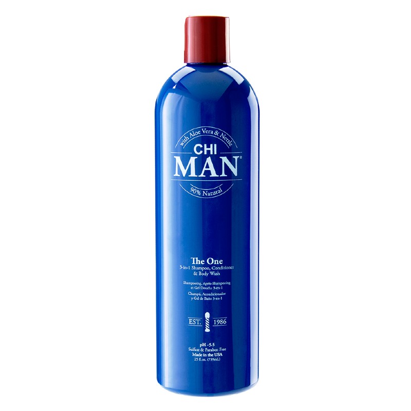 CHI MAN The One 3 in 1 Shampoo, Conditioner & Body Wash