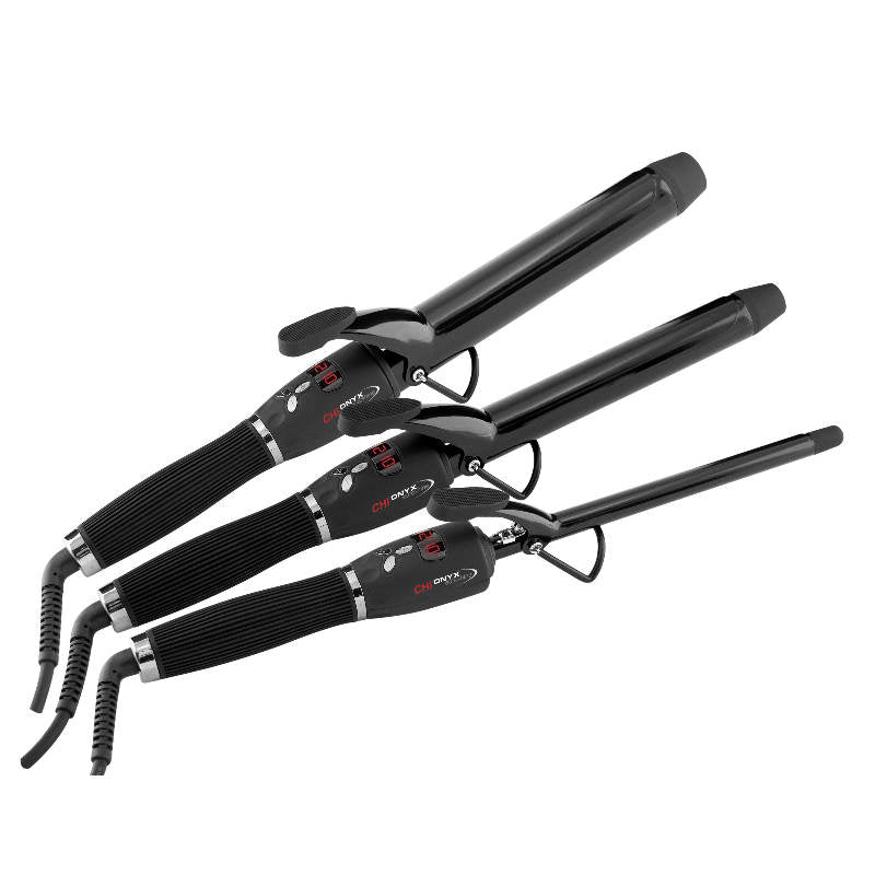 CHI Onyx Euroshine- Ceramic Extended Curling Iron 