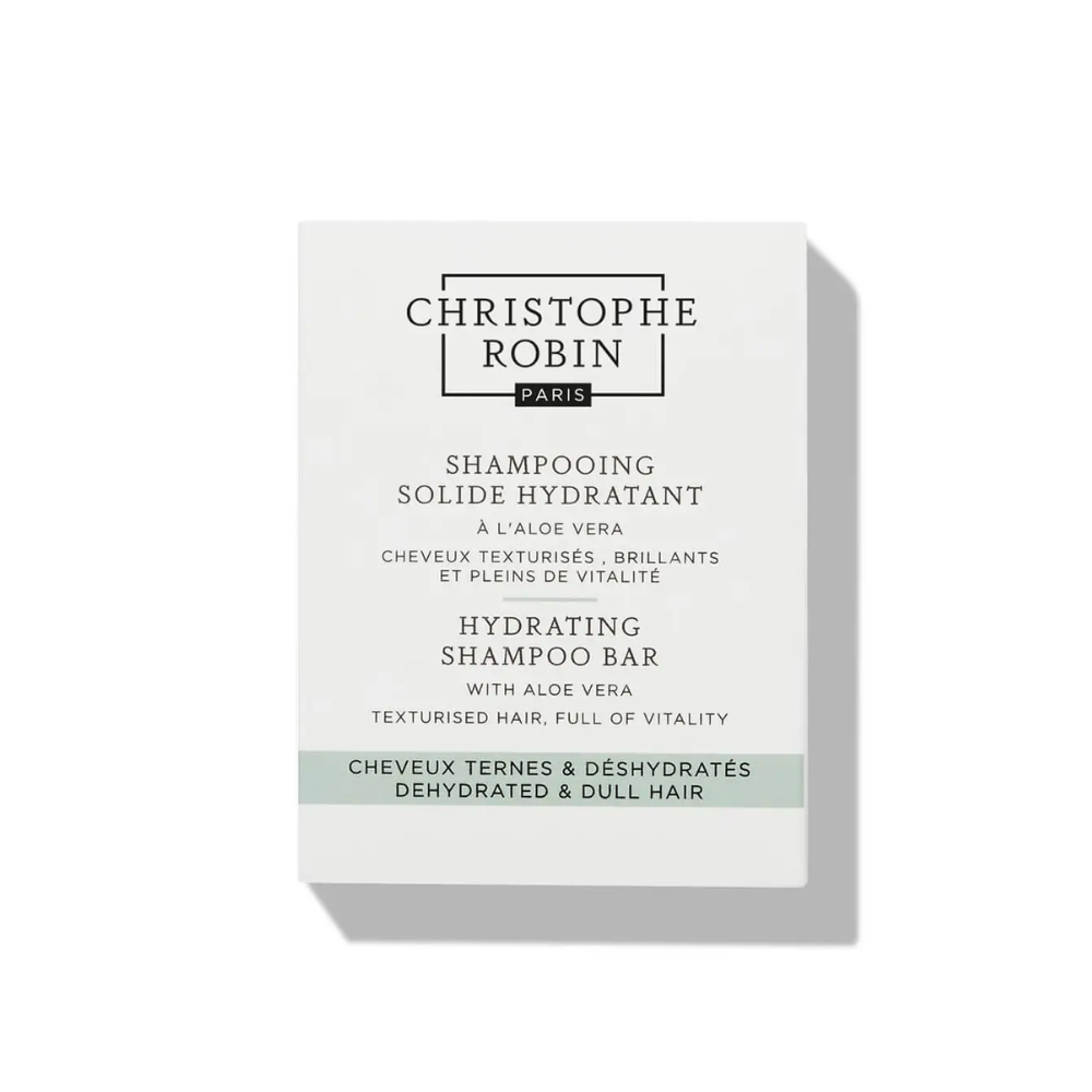 Christophe Robin Hydrating Shampoo Bar With Aloe Vera 100gr 