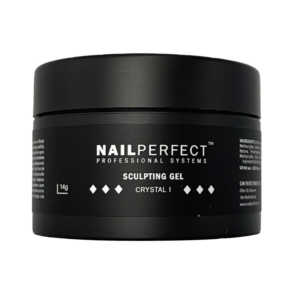 Nail Perfect LED/UV Sculpting Gel Crystal I