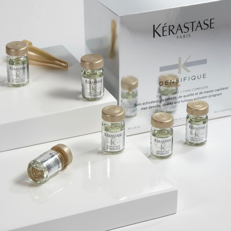 Kérastase Densifique Cure Coffret à 30 Ampullen voor Dun Haar