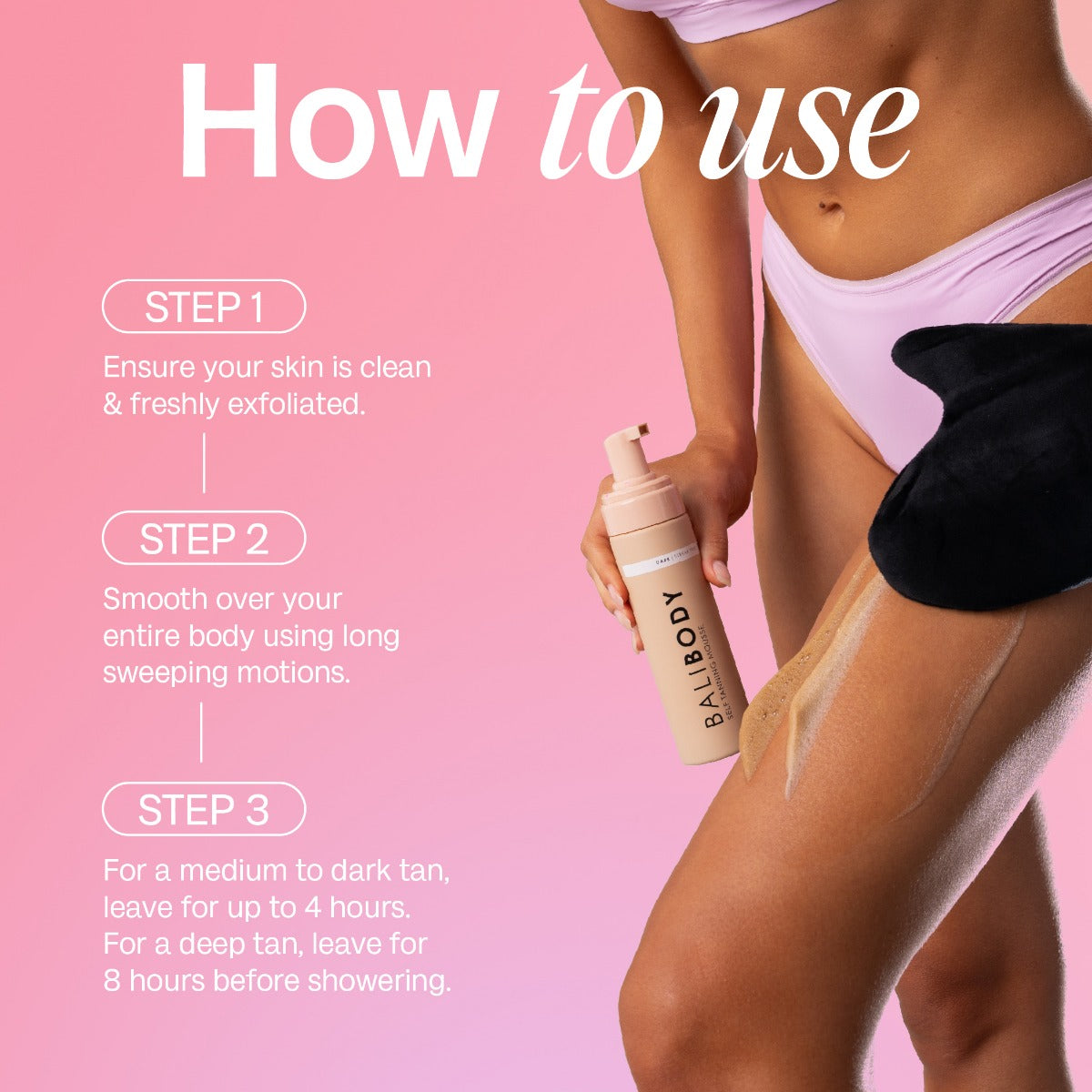 Bali Body Self Tanning Mousse