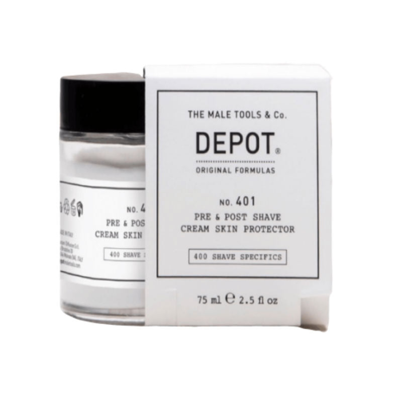 Depot 401 pre&post shave cream skin protector 75ml
