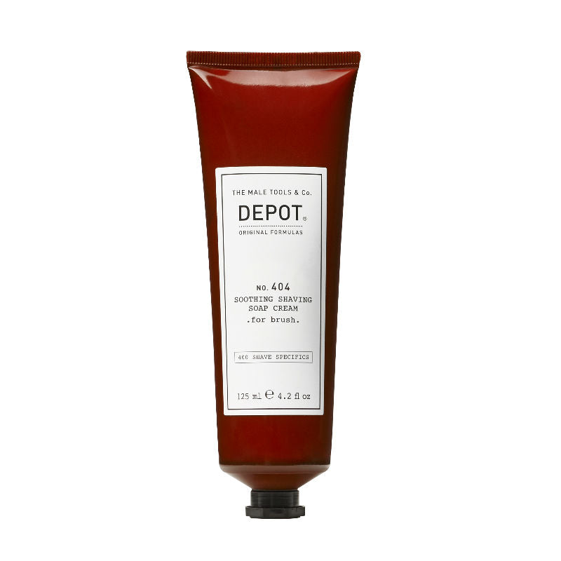 Depot 404 soothing shaving soap cream for brush 125ml