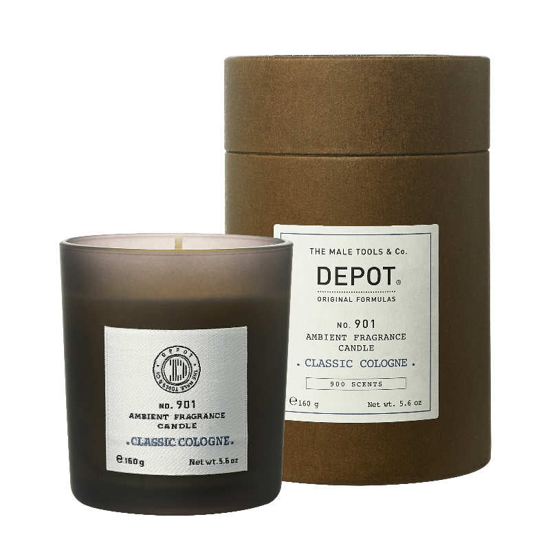 Depot 901 ambient fragrance candle classic cologne 160ml
