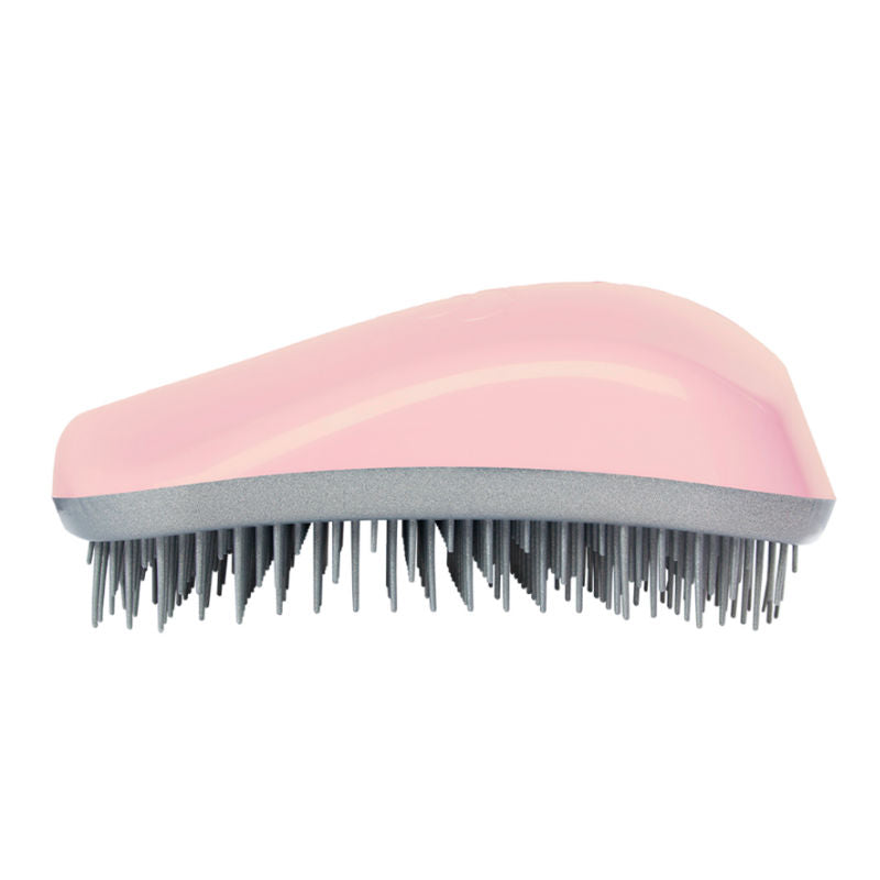 Dessata Pink-Silver Detangling Hairbrush - Original Size