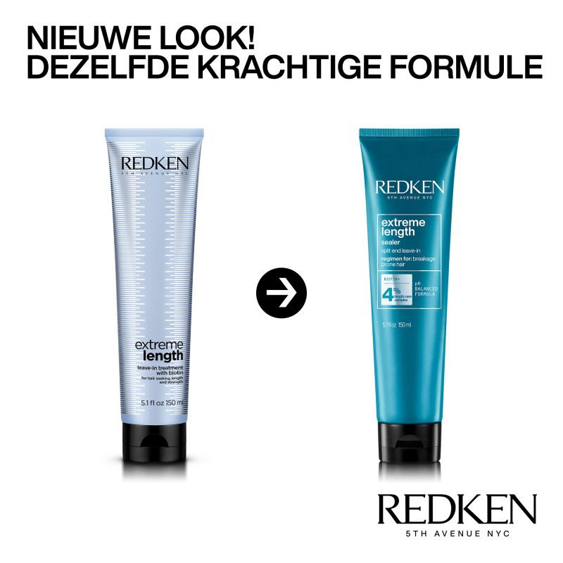 Redken Extreme length Sealer Leave-In 150ml Oud en nieuw