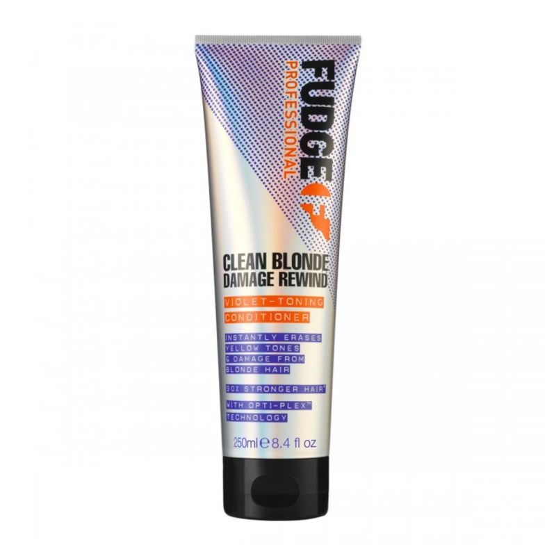 Fudge Clean Blonde Damage Rewind Violet Toning Conditioner