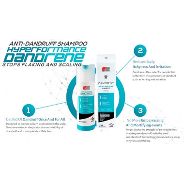 DS Laboratories Dandrene AD Shampoo - totaal 