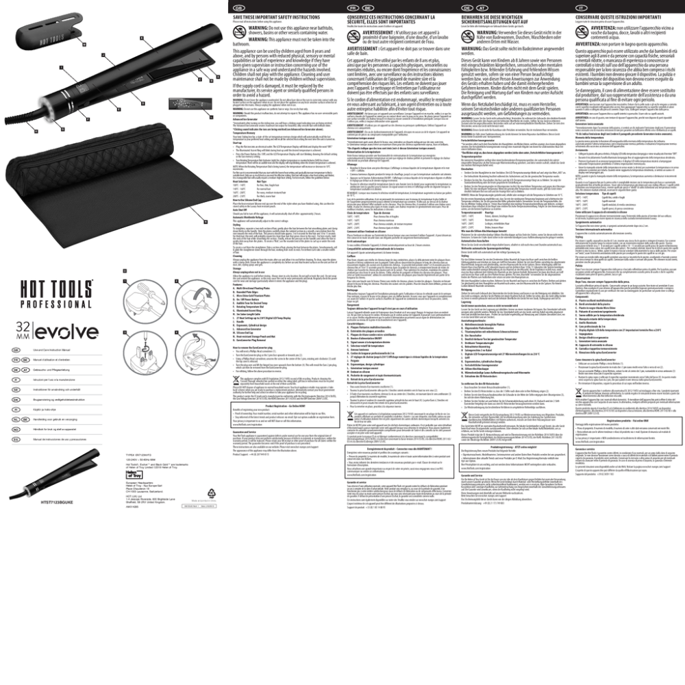 Hot Tools Evovle 32mm 7 